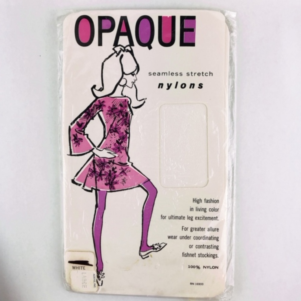 VINTAGE 60's MOD DEADSTOCK STOCKINGS NYLONS